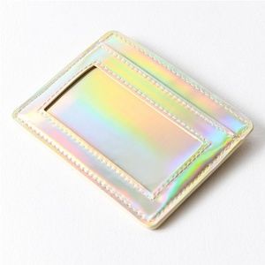 Urban Outfitters Card Holder Case • Iridescent •